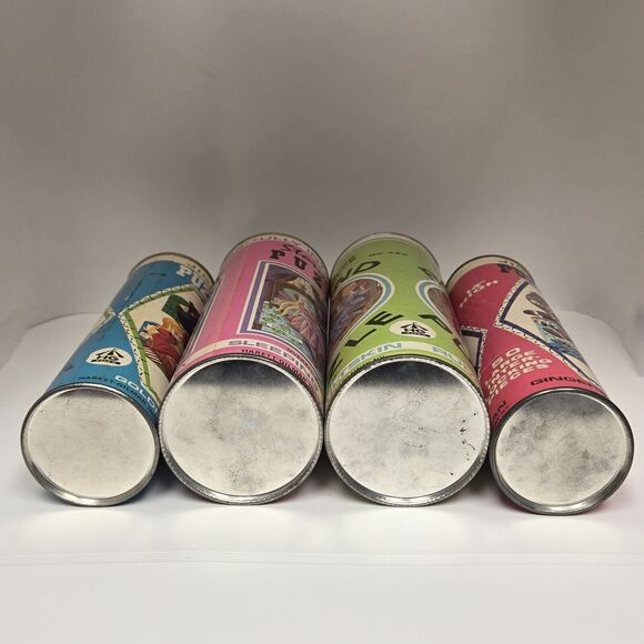 4 HG TOYS Jigsaw Puzzles #429#411#432#412 In Can Vintage As Is - Picture 5 of 6